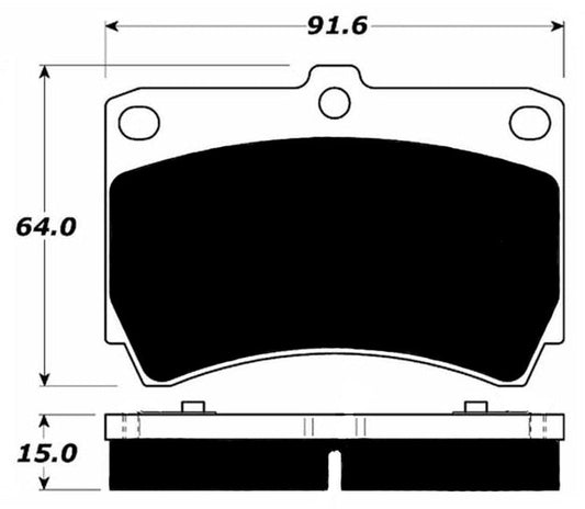Porterfield Brake Pads for 2001 KIA RIO