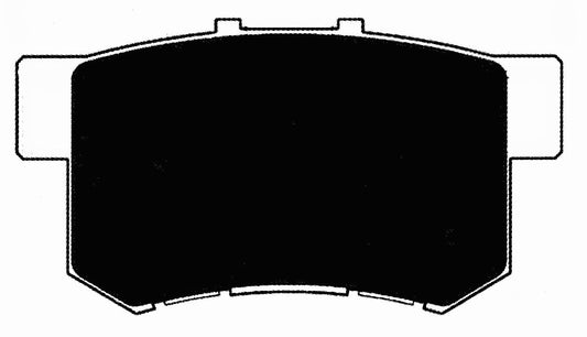 Porterfield Brake Pads for 2013 HONDA CROSSTOUR