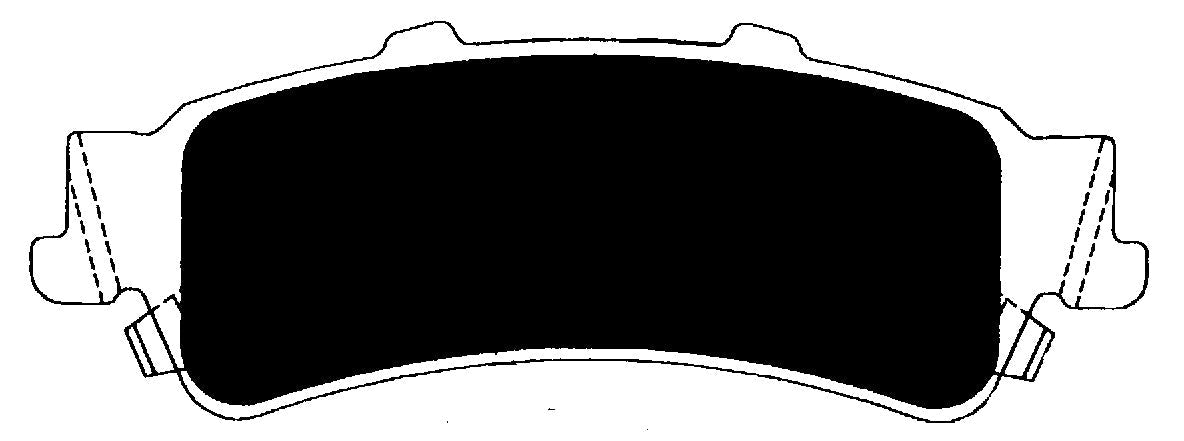 Porterfield Brake Pads for 2004 CHEVROLET SILVERADO 1500 4WD Ext Cab 2 Whl Steering
