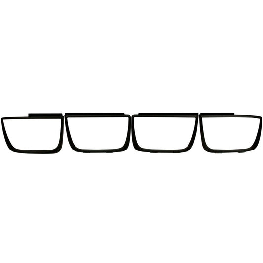 Anzo Taillight Bezels 2010-2013 Chevrolet Camaro Taillight Bezels- 4pc Flat