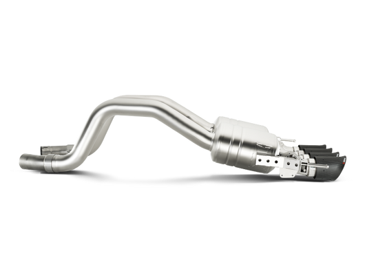Akrapovic 14-17 Chevrolet Corvette Z06 (C7) Slip-On Line (Titanium) w/ Carbon Tips MTP-CO/TI/2