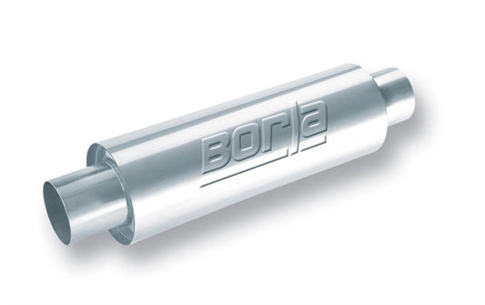 Borla XR-1 Racing Sportsman 3 inch Outlet / 3 inch Inlet Round Muffler 40085