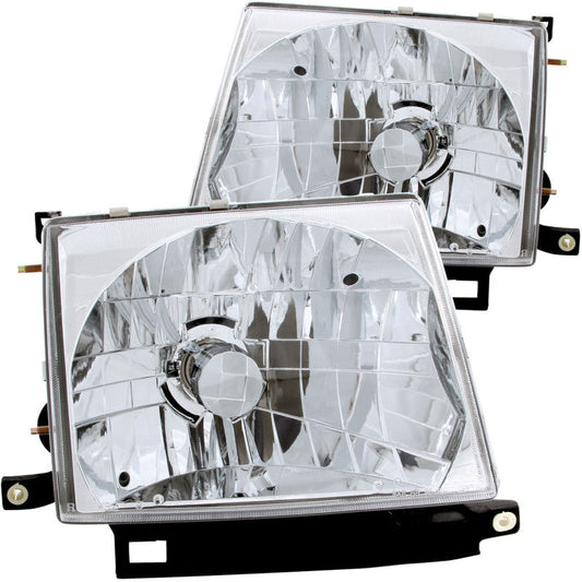 Anzo 1997-2000 Toyota Tacoma Crystal Headlights Chrome