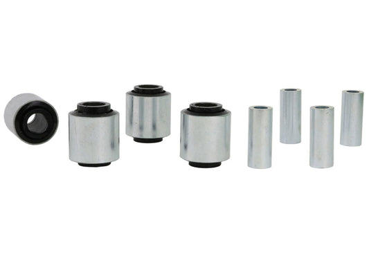 Whiteline Plus 5/95-03 Infiniti QX4 / 8/86-8/95 Pathfinder Rear Trailing Arm - Upper & Lwr Bushing W61705A
