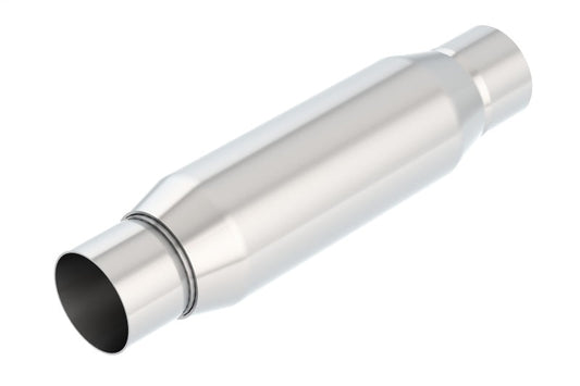 Borla CrateMuffler Resonator Option 2.5in Center/Center 3.5in Round x 10in 400938