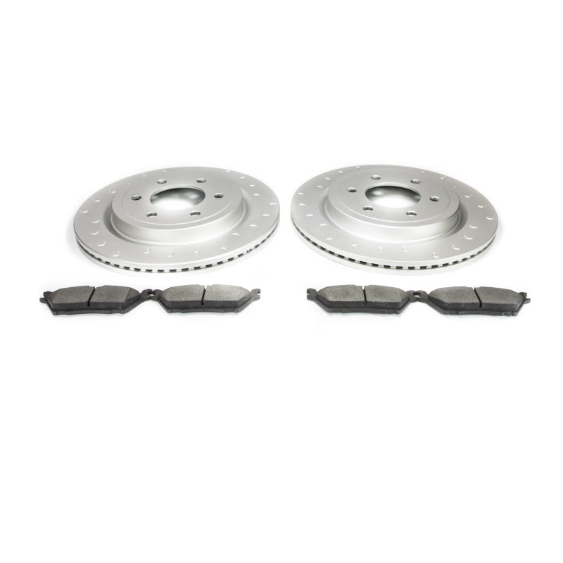 Alcon 2017+ Gen 2 Ford Raptor/F-150 Rear Pads and Rotors Upgrade Kit (Use with Stock
