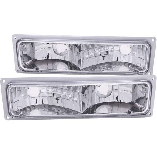 Anzo 1988-1998 Chevrolet C1500 Euro Parking Lights Chrome