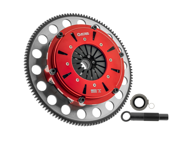 Action Clutch 03-06 Nissan 350Z 3.5L (VQ35DE) 7.25in Twin Disc Clutch Kit w/Aluminum Flywheel ACR-2270