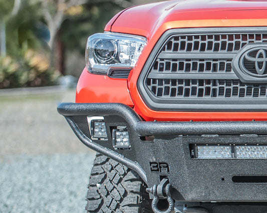 Body Armor 4x4 2016+ Toyota Tacoma Desert Series Front Winch Bumper TC-19337