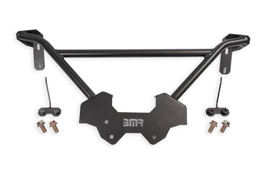 BMR Suspension 64-72 GM A-Body Front Reinforcement Brace - Black Hammertone CB410H