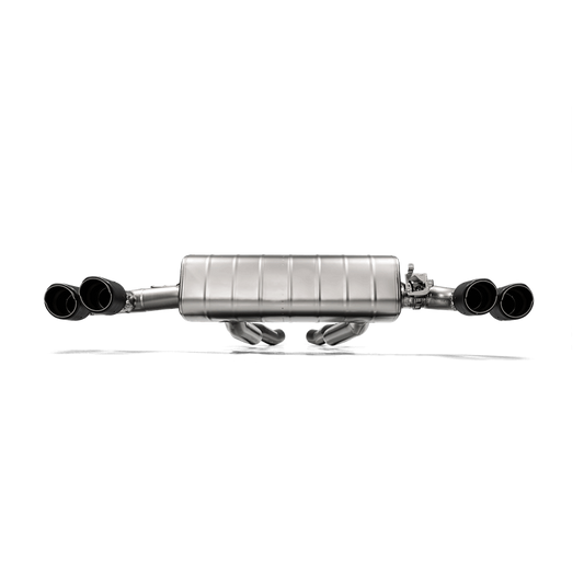 Akrapovic 2019 BMW Z4 M40i (G29) Slip-On Line (Titanium) w/Carbon Fiber Tips S-BM/T/9H