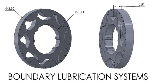 Boundary 05-14 Ford Modular Motor/Shelby GT500 3V 4.6L/5.4L V8 Billet Oil Pump Gear MM-OPG-3V