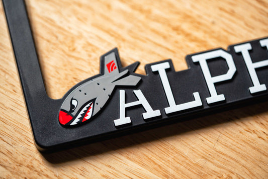 AMS Performance AMS / Alpha Army License Plate Frame AMS.00.16.0002-1