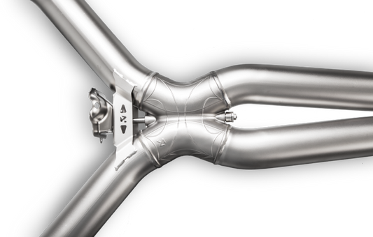 Akrapovic 16-17 AMG C63 Coupe Evolution Line Cat Back (Titanium) w/ Carbon Tips (Req. Link Pipe) MTP-ME/T/3H