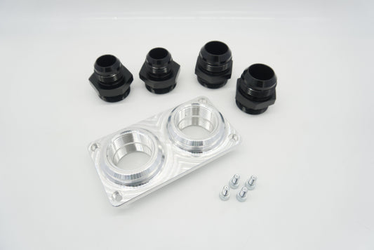 ASE Billet Firewall Plate Dual 16AN Pass Through