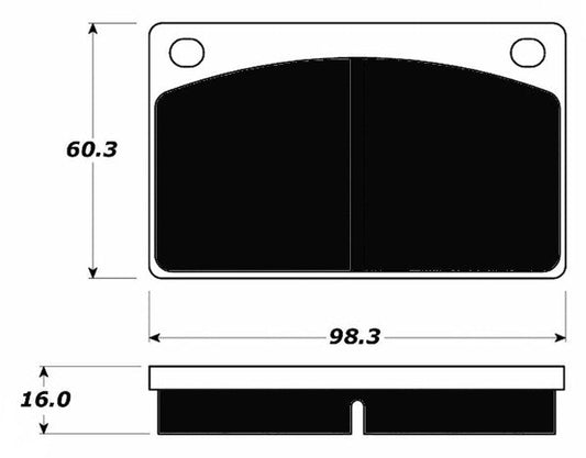 Porterfield Brake Pads for 1983 Volvo 240 Series w/Solid Front Disc