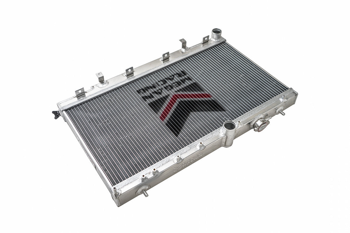 Megan Racing 2 Row Radiator for 2002 to 2007 Subaru WRX/STI Aluminum High Performance