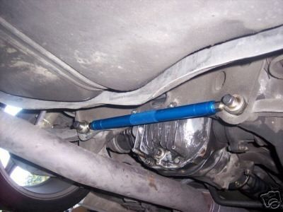 Megan Racing Rear Lower Support Bar Adjustable Steel Rod for Nissan S13/S14