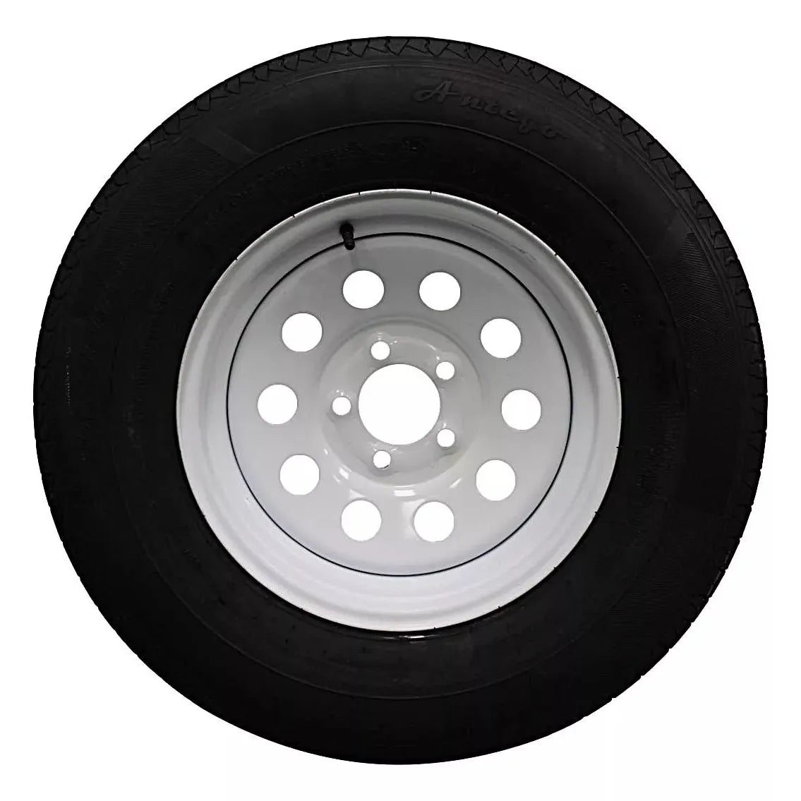 (Set of 4) Antego Tire and Wheel 225/75R15 Trailer Tire – Reinforced 10-Ply-Ply Design