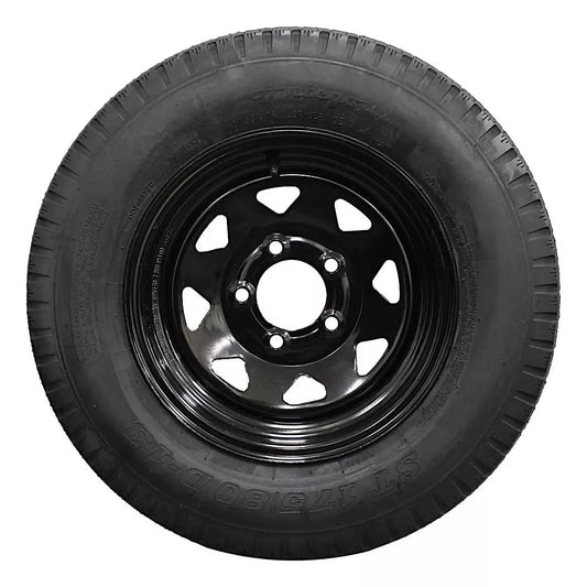 (Set of 4) Antego Tire and Wheel 175/80D13 Highway Terrain Trailer Tire & Wheel – (2)