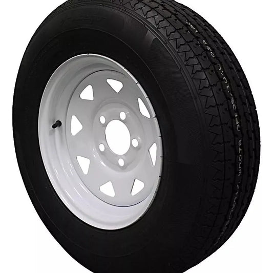 (Set of 2) Antego Tire and Wheel 205/75R14 Trailer Tire – Reinforced 8-Ply-Ply Design