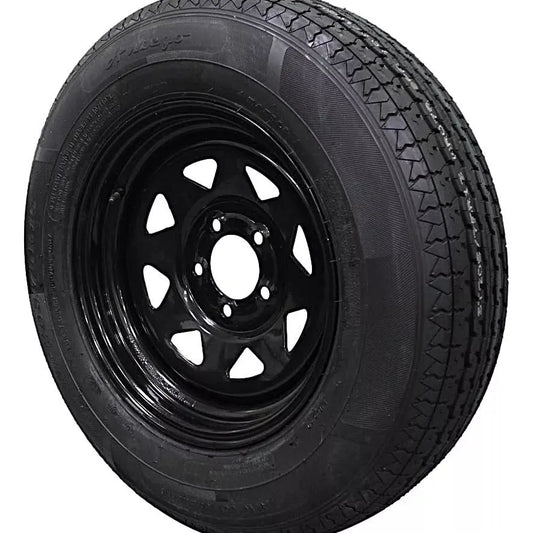 (Set of 2) Antego Tire and Wheel 205/75R15 Highway Terrain Assembly – Optimized for High