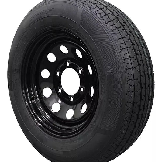 (Set of 4) Antego Tire and Wheel 205/75R15 Trailer Tire – Reinforced 8-Ply-Ply Design