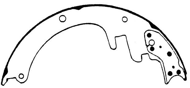 Porterfield Brake Shoes for 1998 GMC K3500 4WD DRW