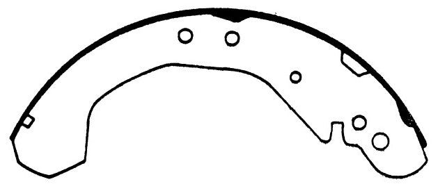 Porterfield Brake Shoes for 1988 CHEVROLET C1500 2WD Std Cab Std Ch
