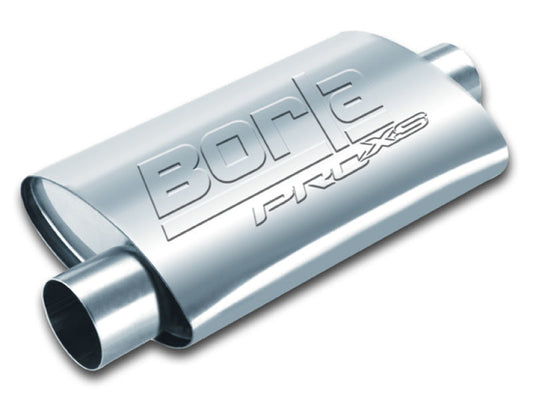 Borla Universal Pro-XS Center/Offset Config. Oval 2.25in (19x4x9.5in Case Size) Muffler 40664