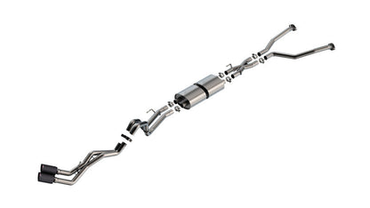 Borla 22-24 Toyota Tundra 3.4L V6 (Inc. Hyb.) Ext. Cab/STD Bed/145.7in WB ATAK Cat-Back - Carbon 140940CFBA