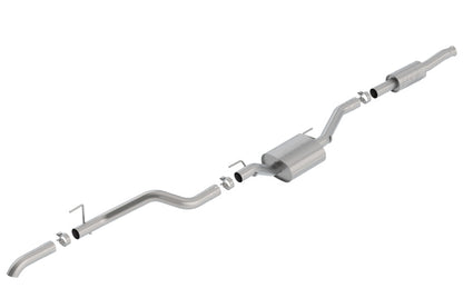 Borla 2020 Jeep Gladiator JT 3.6L V6 AWD 2.75in ATAK Climber Turndown Tip 140810