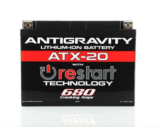 Antigravity Batteries Antigravity YTX20 Lithium Battery w/Re-Start AG-ATX20-RS
