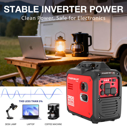 PowerSmart 3800W Inverter Gas Generator DB5068