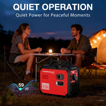 PowerSmart 3800W Inverter Gas Generator DB5068