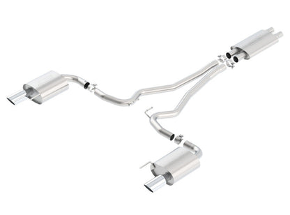 Borla Touring Cat-Back 15 Ford Mustang GT 5.0L V8 MT/AT 2.5in pipe 4in tip 140589
