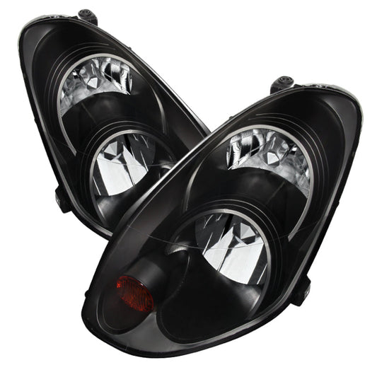 SPYDER Xtune Infiniti G35 05-06 Sedan Crystal Headlights Xenon/Hid Model Only Black HD-JH-IG354D-HID-BK 9023903