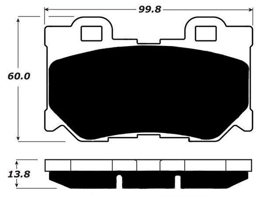 Porterfield Brake Pads for 2012 INFINITI FX50