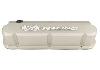 Ford Slant Edge Valve Cover Set w/Ford Racing Logo FRD302-137