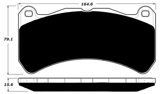 Porterfield Brake Pads for 2013 LEXUS IS F