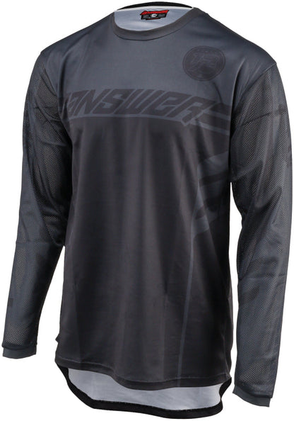 Answer 24 Arkon Nitrus Jersey Black/Grey - Medium 442488