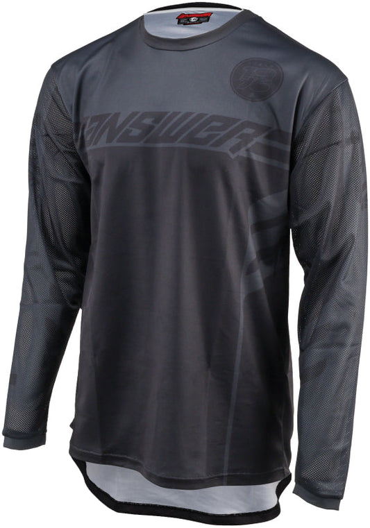 Answer 24 Arkon Nitrus Jersey Black/Grey - XL 442490