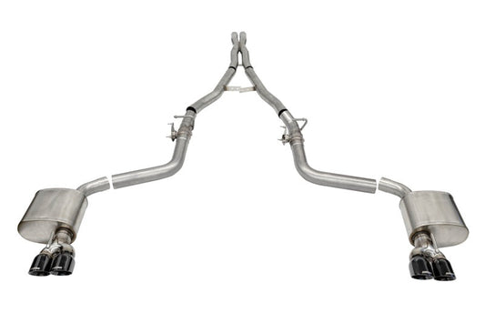 Corsa 19-21 Challenger SRT/Hellcat/Demon/Redeye 2.75in Valved CB DRE w/ Twin 3.5in Pol
