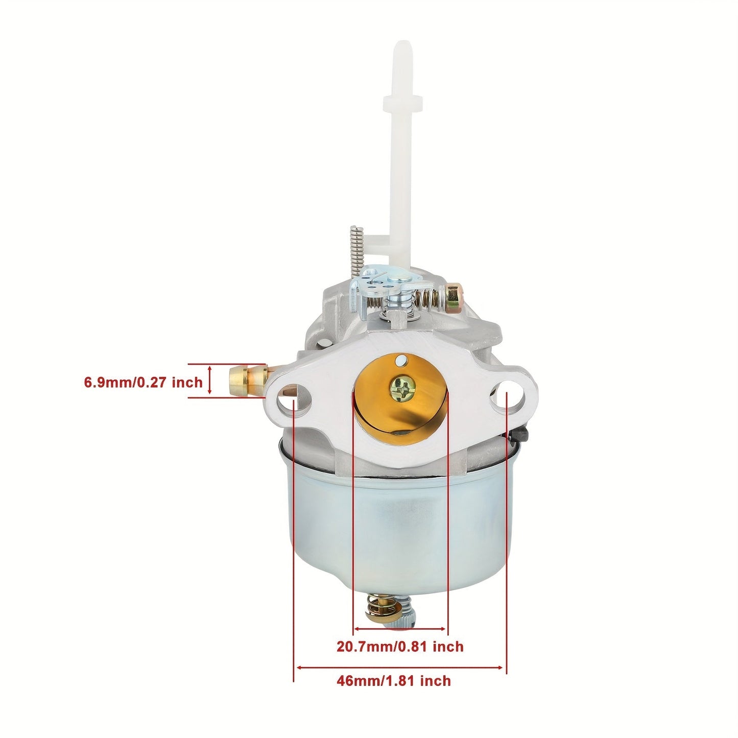 Carburetor for Tecumseh H70 HSK70 Snow Blower — Replaces 632371