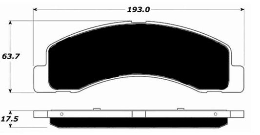 Porterfield Brake Pads for 2001 FORD F350 1 Ton 2WD DRW