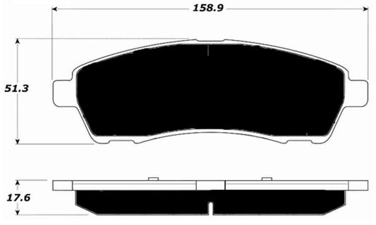 Porterfield Brake Pads for 2005 FORD EXCURSION