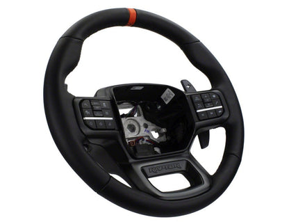 Ford Racing 2021+ F-150 Raptor Steering Wheel Kit - Black M-3600-F15B