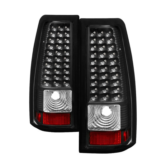 SPYDER Xtune Chevy Silverado 1500/2500/3500 99-02 LED Tail Lights Black ALT-ON-CS99-LED-BK 5008817