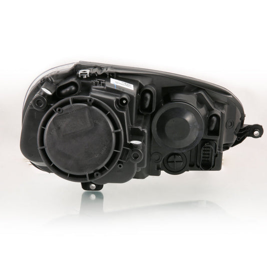 ANZO 2006-2009 Volkswagen Us Rabbit Crystal Headlight Black (Halogen Only) 121542