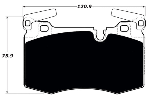 Porterfield Brake Pads for 2013 MINI Cooper w/JCW 316mm FD
